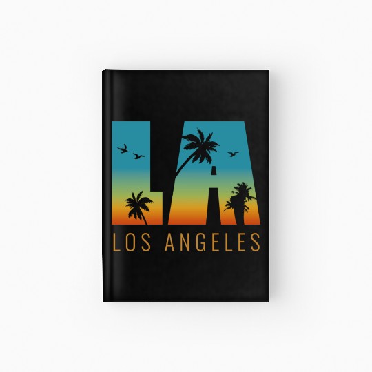 Los Angeles LA California Gift Hardcover Journal