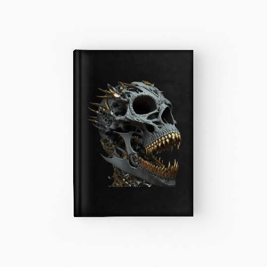 Skull Bling Hardcover Journal