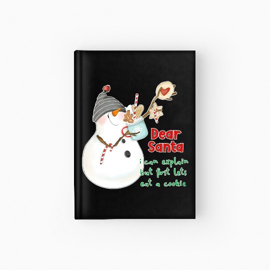 Dear Santa I can explain Hardcover Journal