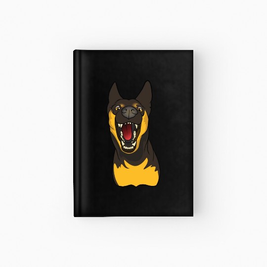 German Shepherd Cute Puppy Dog Pet Lover Gift Idea Hardcover Journal