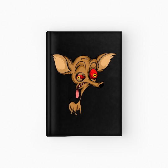 Funny Brown Dog Owners Pet Lover Gift Ideas Hardcover Journal