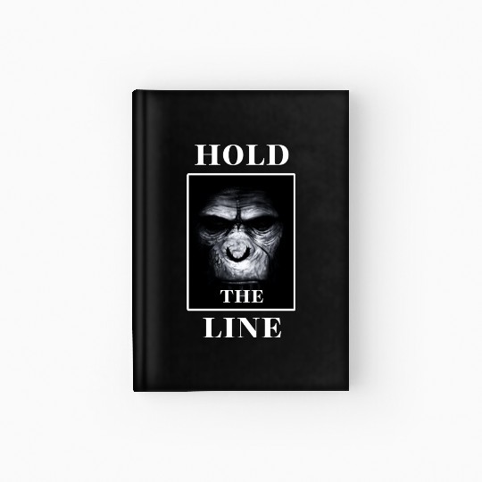 APE Monkey Face "Hold the Line" Hardcover Journal