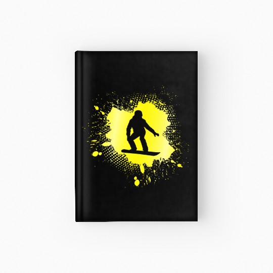 snowboarding Hardcover Journal