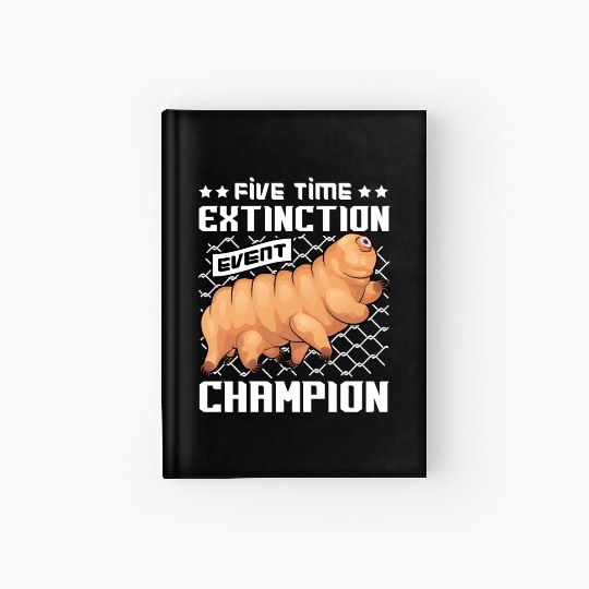 Moss Piglet Science Biology Tardigrade Lover Hardcover Journal