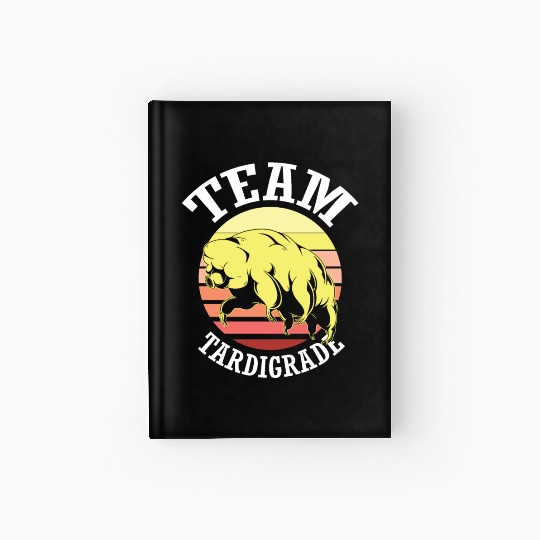 Team Tardigrade Moss Piglet Science Tardigrade Hardcover Journal