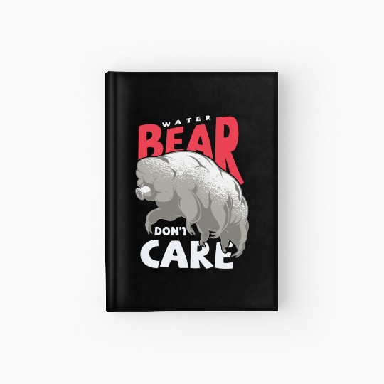 Moss Piglet Science Biology Tardigrade Lover Hardcover Journal