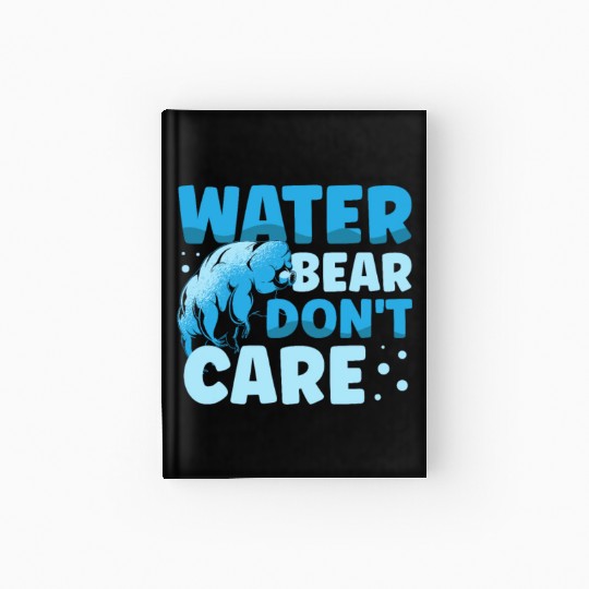 Moss Piglet Science Biology Tardigrade Lover Hardcover Journal