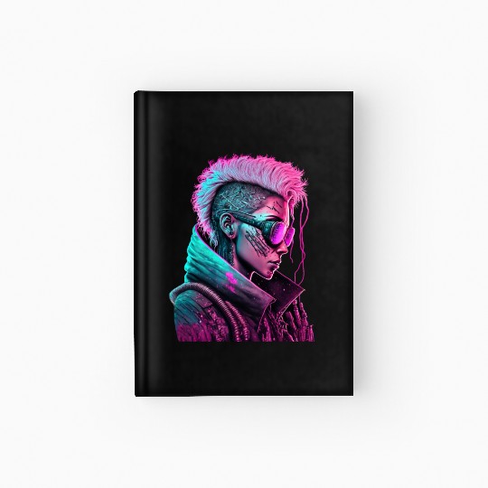 Sci-Fi character Hardcover Journal