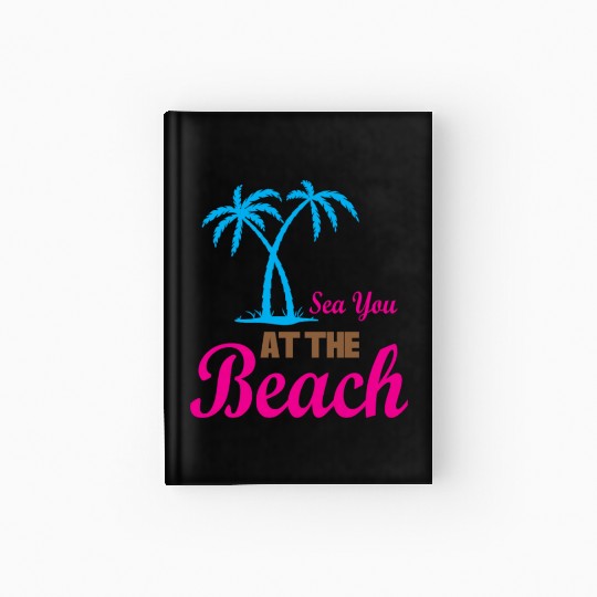 Feeling A LiL Salty with Summer Clothes Hardcover Journal