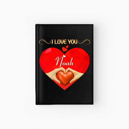 I love you Noah Hardcover Journal