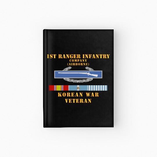 1st Ranger Infantry Company Airborne w CIB w KOREA Hardcover Journal