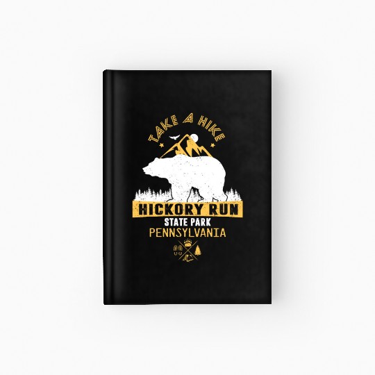 Hickory Run state park Pennsylvania Hardcover Journal