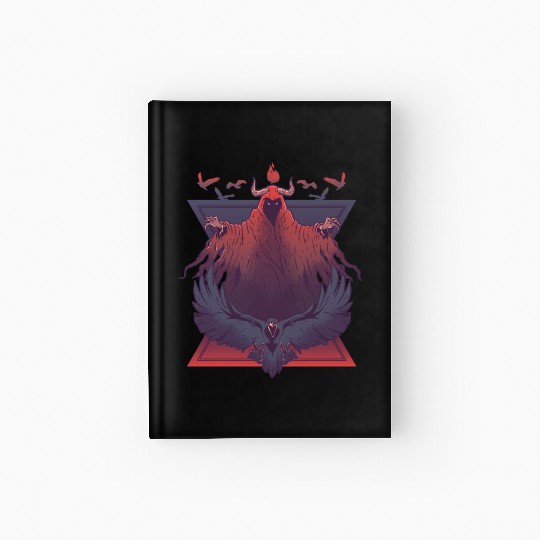 Scary devil creepy eagle Scary devil creepy eagle Hardcover Journal