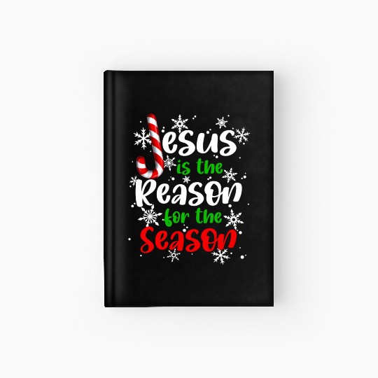 Jesus is The Reason for the Season Candy Christian Hardcover Journal