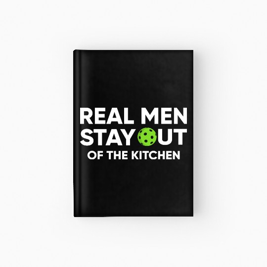 Cool Pickleball For Men Dad PickleBall Sports Hardcover Journal