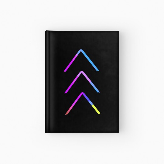 Down Syndrome Awareness 3 Arrow Support Hardcover Journal