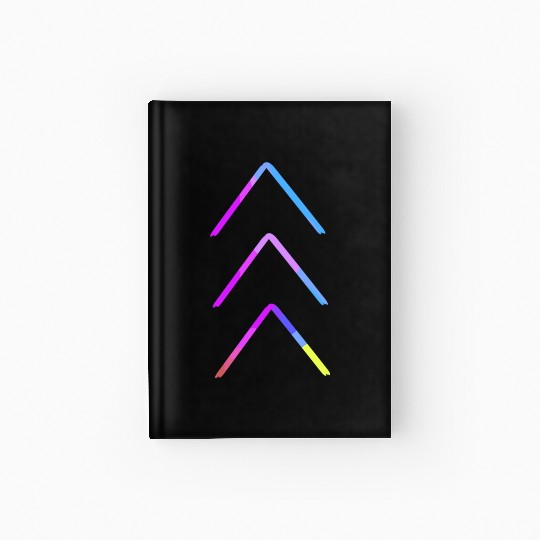 Down Syndrome Awareness 3 Arrow Support Hardcover Journal