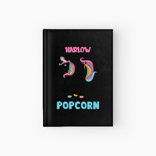 Harlow And Popcorn Merch Popcorn The Pony Hardcover Journal