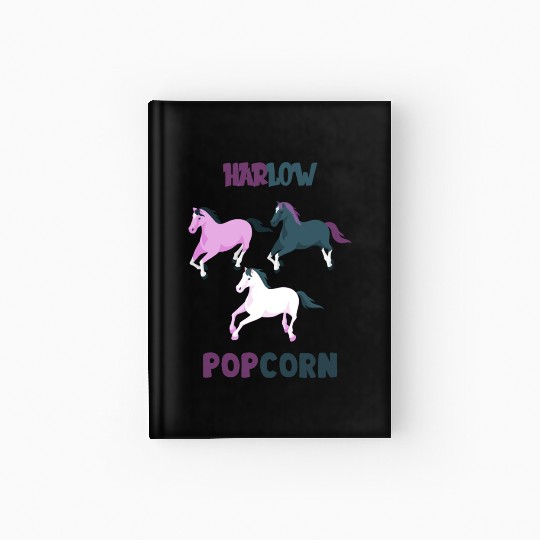 Harlow And Popcorn Merch Popcorn The Pony Hardcover Journal