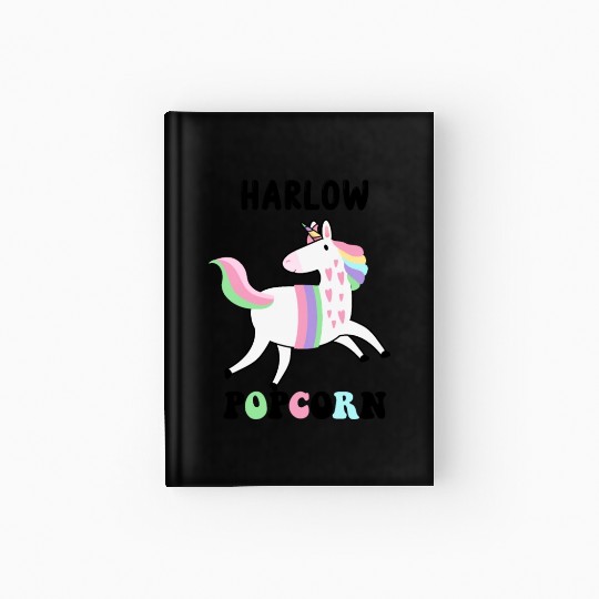 Harlow And Popcorn Merch Popcorn The Pony Hardcover Journal