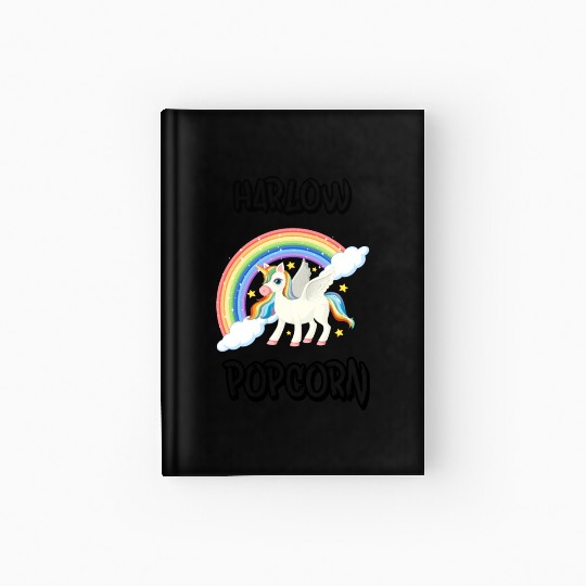 Harlow And Popcorn Merch Popcorn The Pony Hardcover Journal