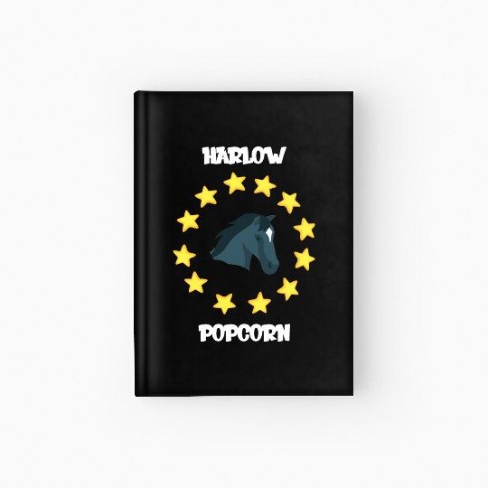 Harlow And Popcorn Merch Popcorn The Pony Hardcover Journal
