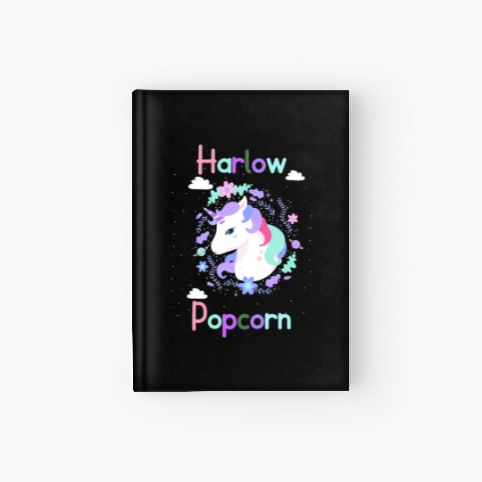 Harlow And Popcorn Merch Popcorn The Pony Hardcover Journal