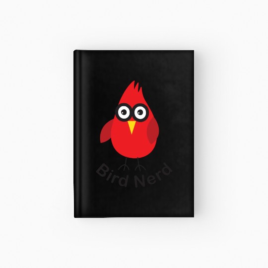 Bird Nerd Hardcover Journal