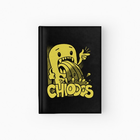 CHIODOS Pink Creature Puking Green Scene Era Post Hardcover Journal