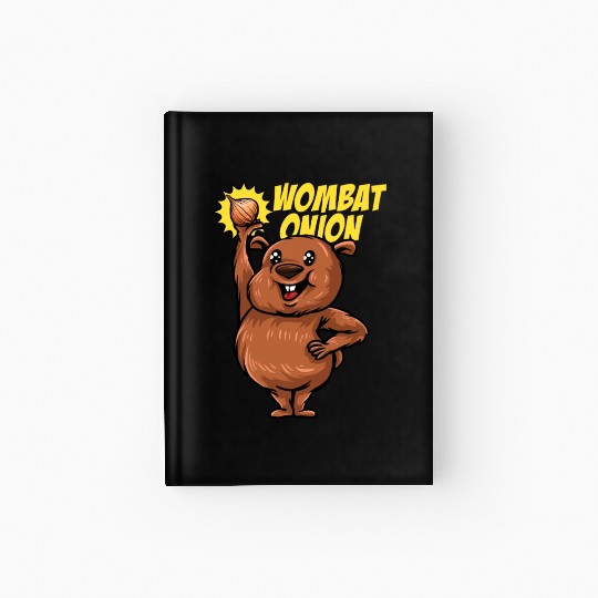 Wombat Onion - Wombat Onion Hardcover Journal