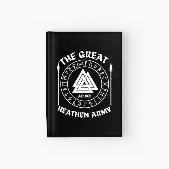 THE GREAT HEATHEN ARMY AD865-ENGLAND Hardcover Journal