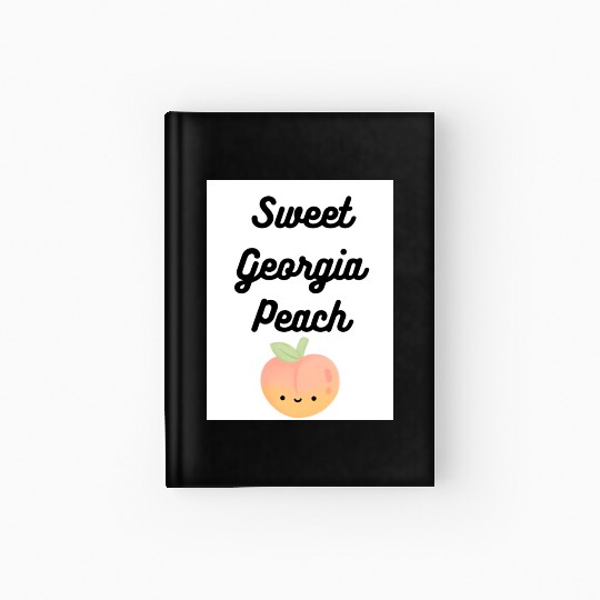 Sweet Georgia Peach Hardcover Journal