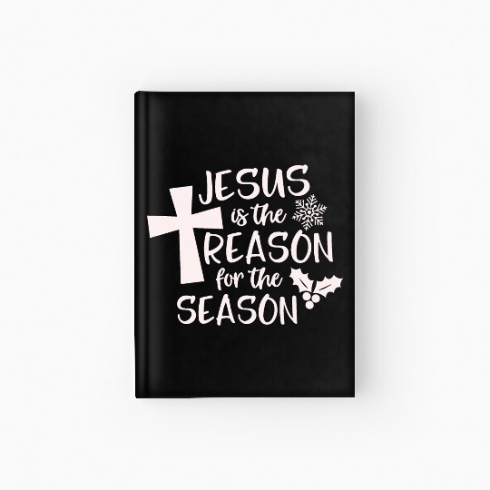 Jesus is The Reason for the Season Candy Christian Hardcover Journal