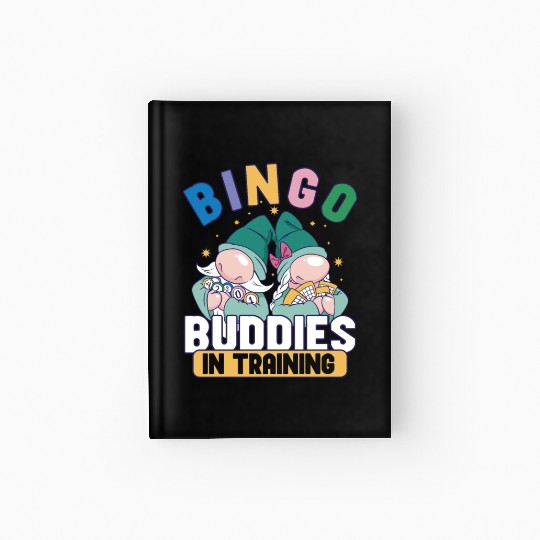 Bingo Card Game Grandma Bingo Player Bingo Cards Hardcover Journal