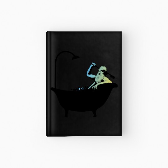 Banksy - Grandpa in the bathtub Hardcover Journal