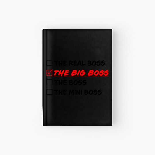 THE BIG BOSS Hardcover Journal