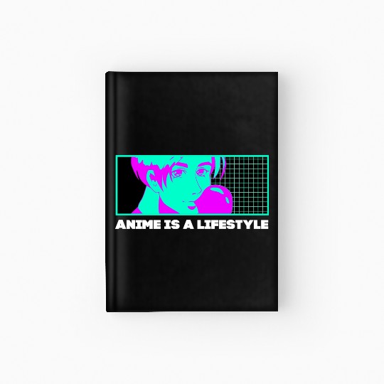 Anime Is a Lifestyle Japanese Kawaii Japan Cute An Hardcover Journal