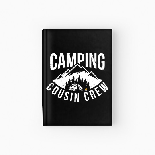 Camping Cousin Crew Hardcover Journal