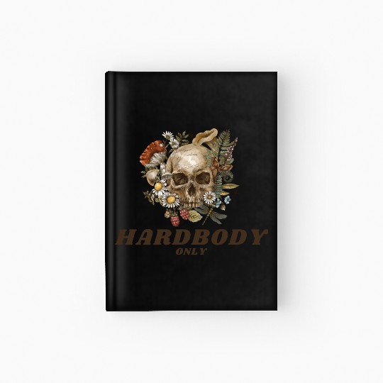 Natural Skull Hardcover Journal