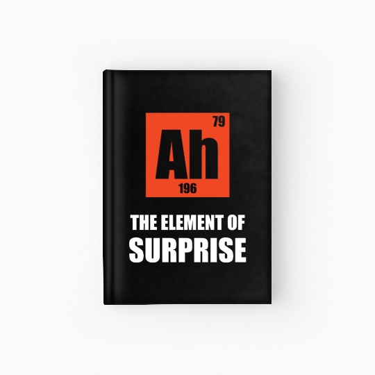 Ah 196 79 the element of surprise Hardcover Journal