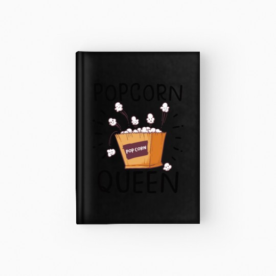 Movie Watching Cinema Popcorn Binge Watching Hardcover Journal