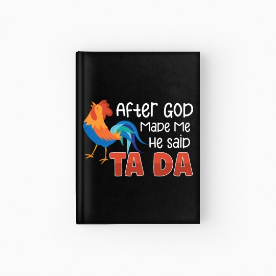 Chicken Farmer Gift Funny Chickens Country Farm Hardcover Journal