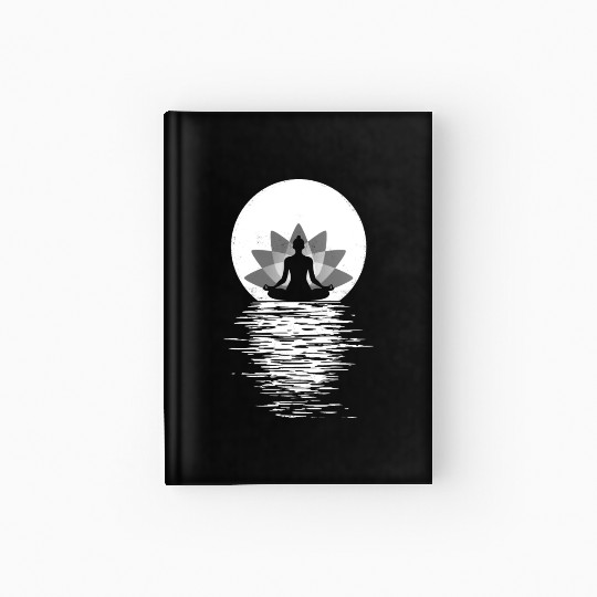 Yogi Yogini Health Meditation Outfits Girls Women Hardcover Journal