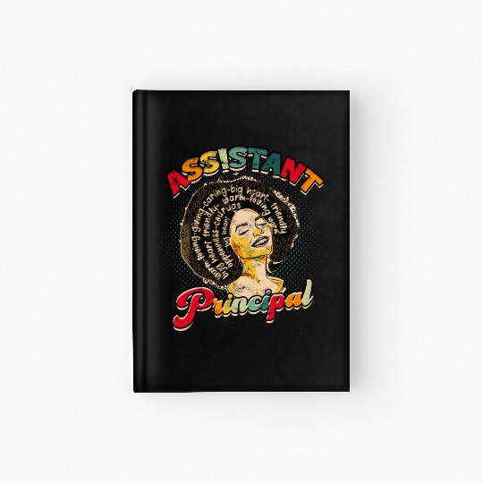 Assistant Principal Back School Teacher Principal Hardcover Journal
