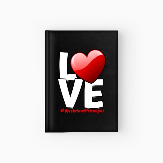 Assistant Principal Back School Teacher Principal Hardcover Journal