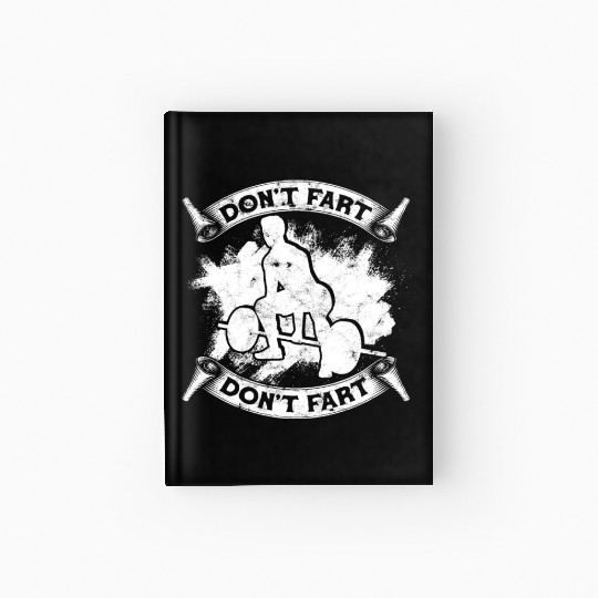 Deadlift Gym Workout Deadlifting Fitlochlochness Hardcover Journal