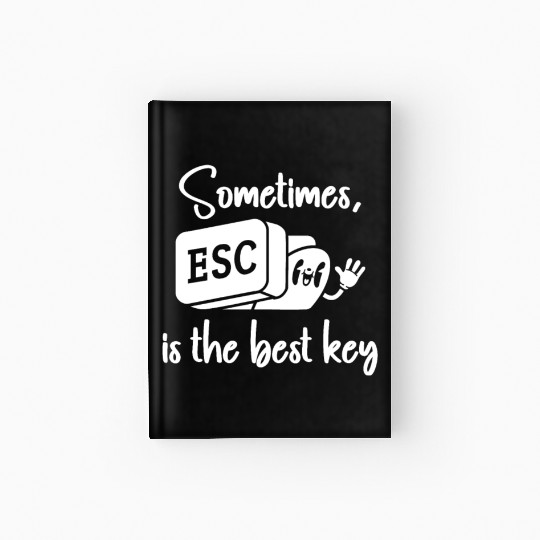 Software Engineer Computer Key Programming Hardcover Journal