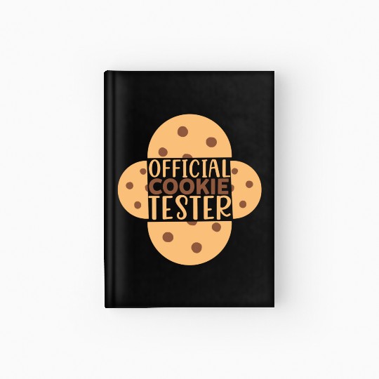 Official Cookie Tester Hardcover Journal