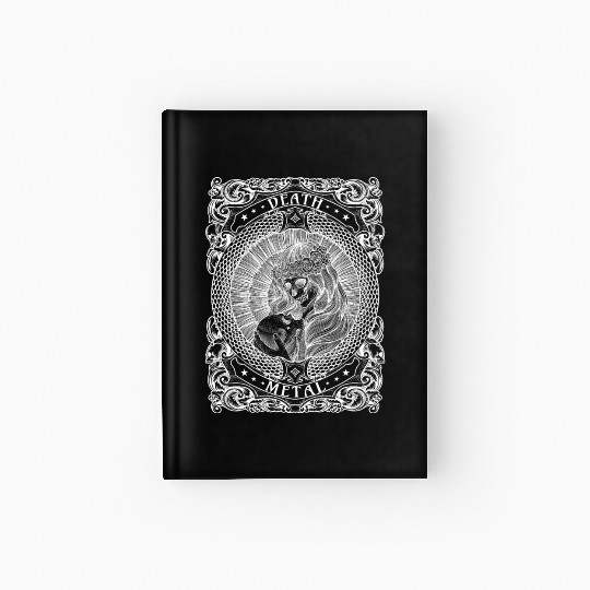 Goth Satan Rock Festivals Black Heavy Death Metal Hardcover Journal
