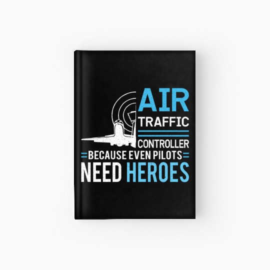 Air Traffic Controller Aircraft Flight Service Hardcover Journal